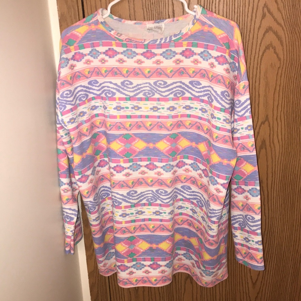 osc sport vintage long sleeve thermal